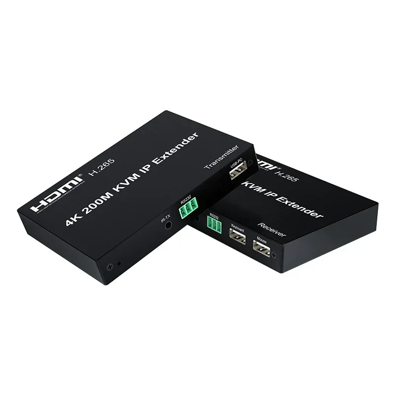 Hdmi Cable - 4K HDMI KVM Extender 200M via