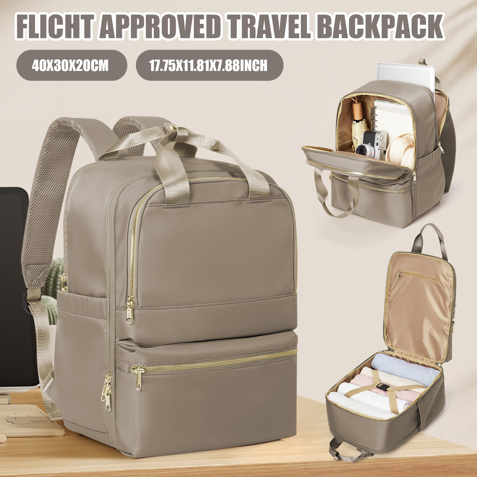 Laptop Original Accessories - Ryanair 40x30x20 reisrugzak voor dames, leraar
