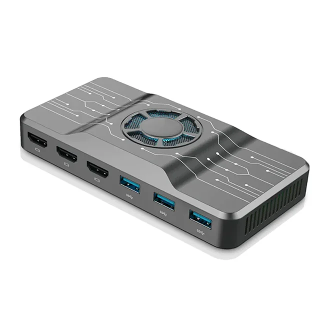 Usb Hub - OFIYAA USB 3.0 Docking Station H1