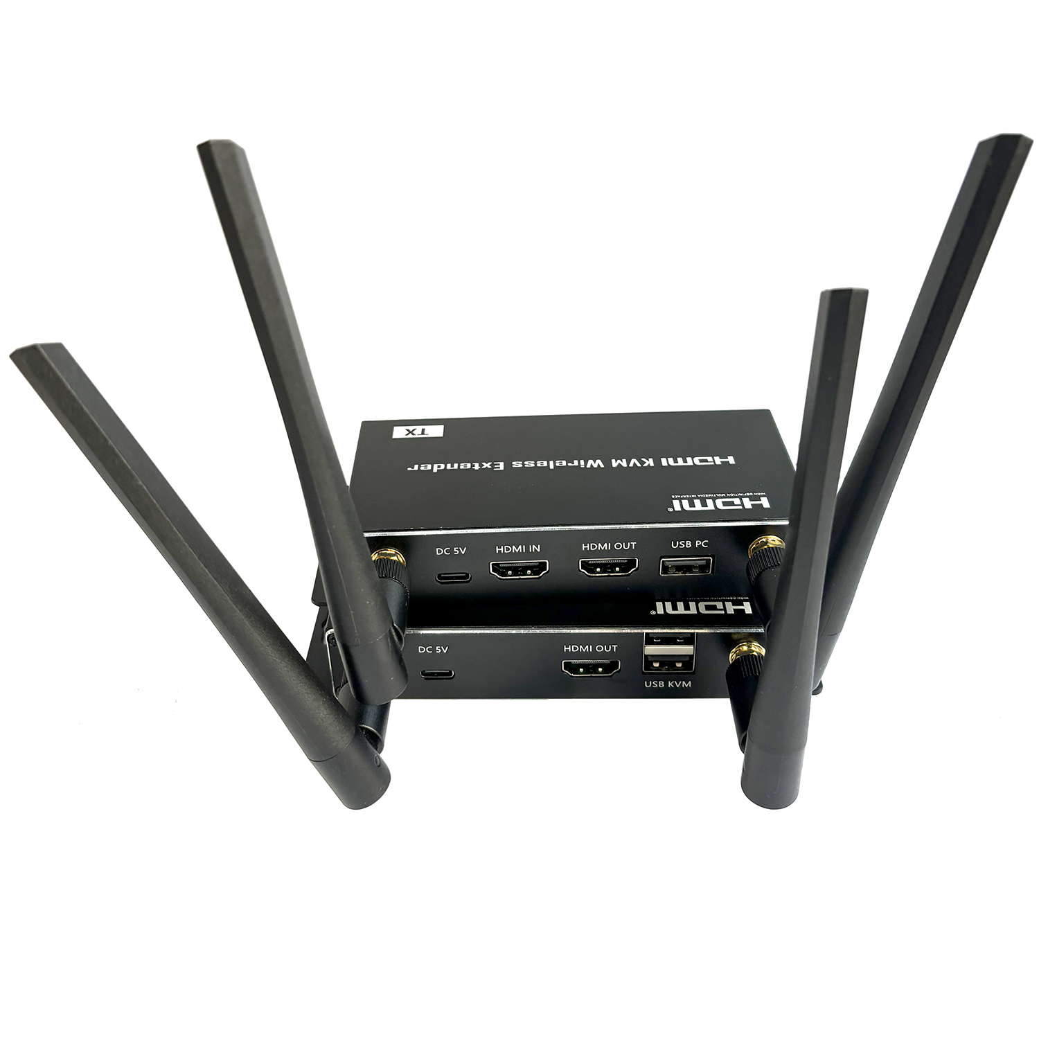 Laptop Mouse - Draadloze KVM Extender HDMI Video Zender