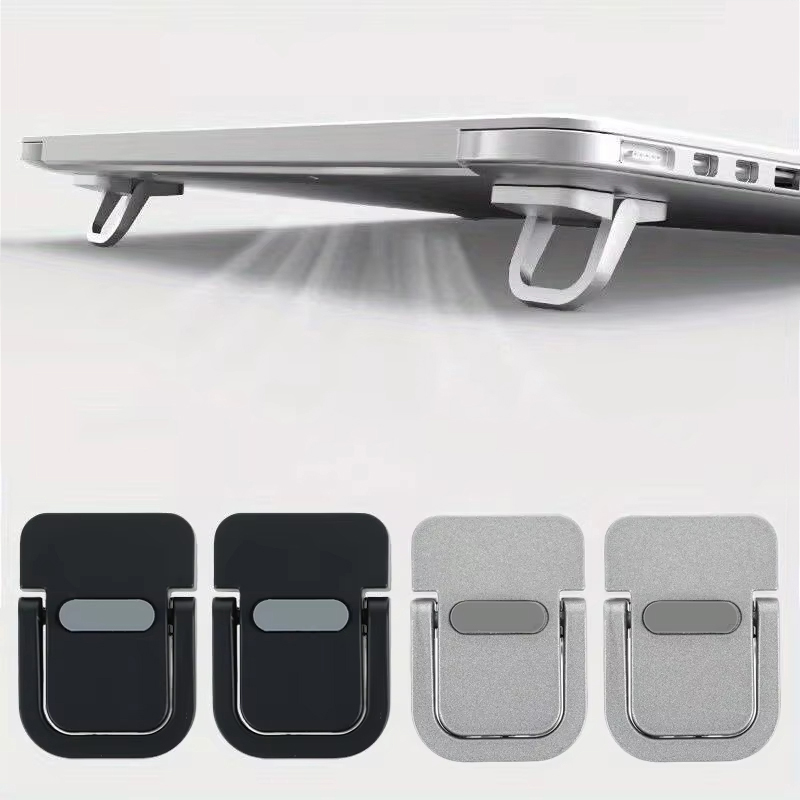 Laptop Stand - Verstelbare opvouwbare laptopstandaard met mini-poten, ultradunne