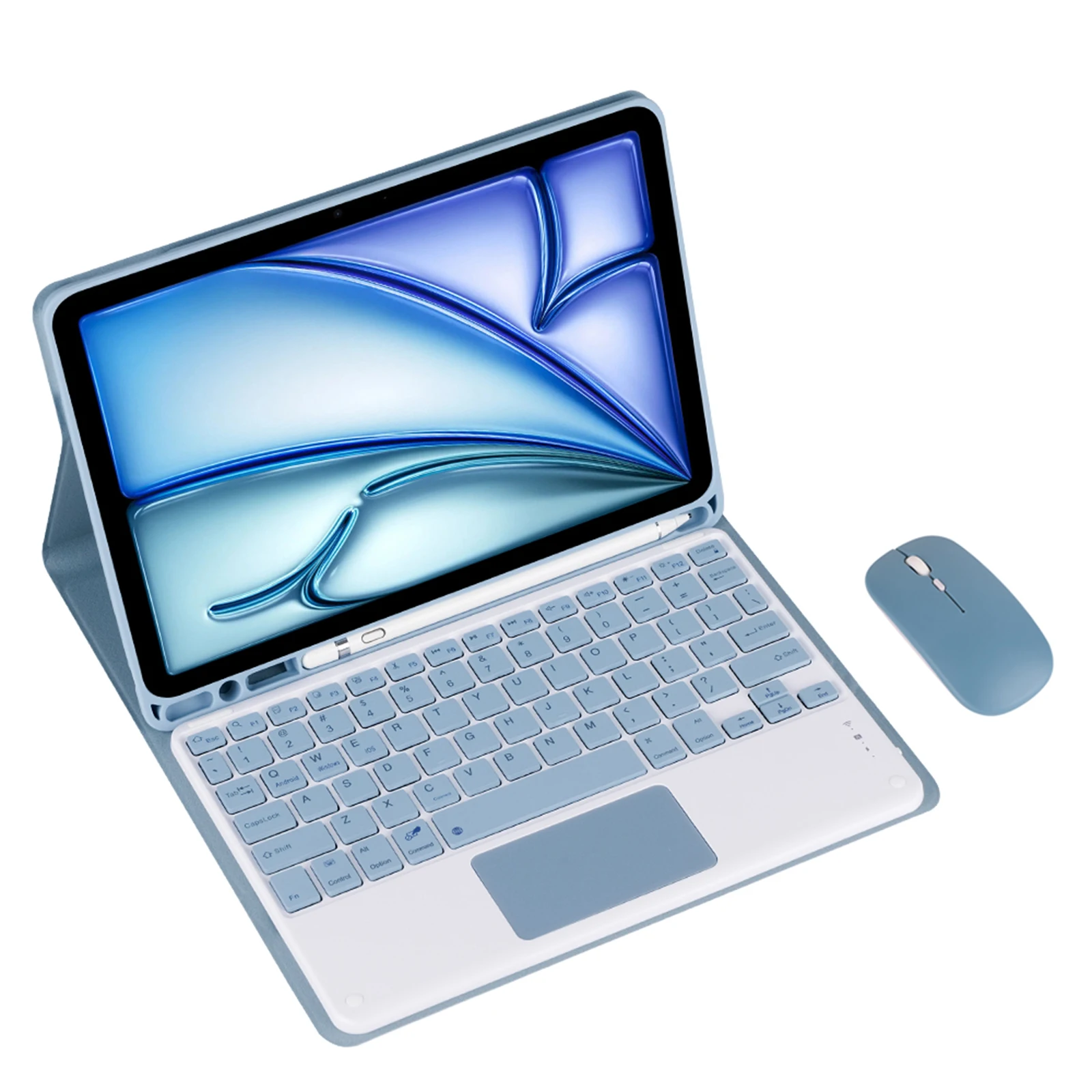 Keyboard Cover - Toetsenbordhoes & muis voor iPad Mini