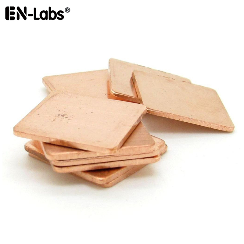 Laptop Cooling Pad - 15x15mm Koperen Heatsink Thermische Pads, plaat