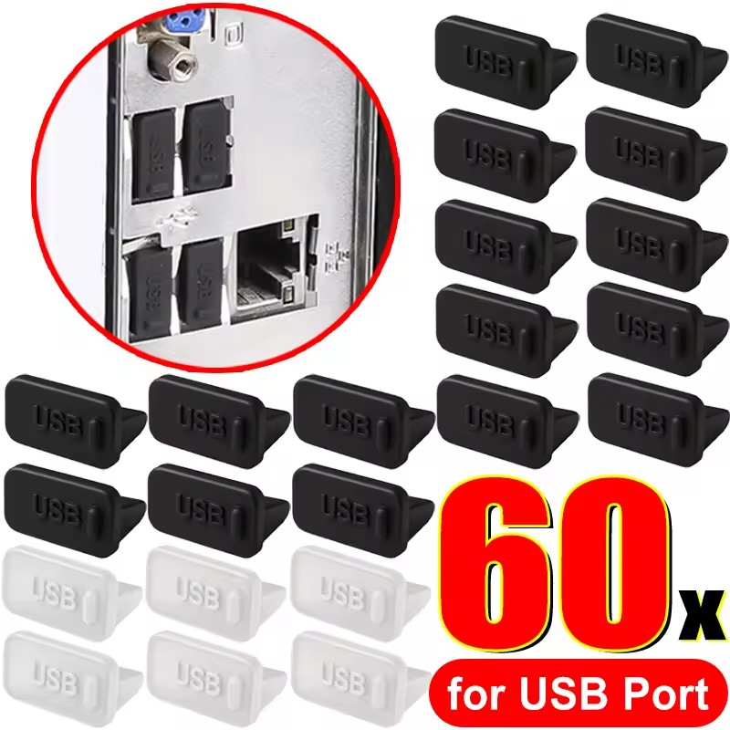 Usb Hub - Stofplug voor USB-A opladerpoort Afdekkap Vrouwelijke