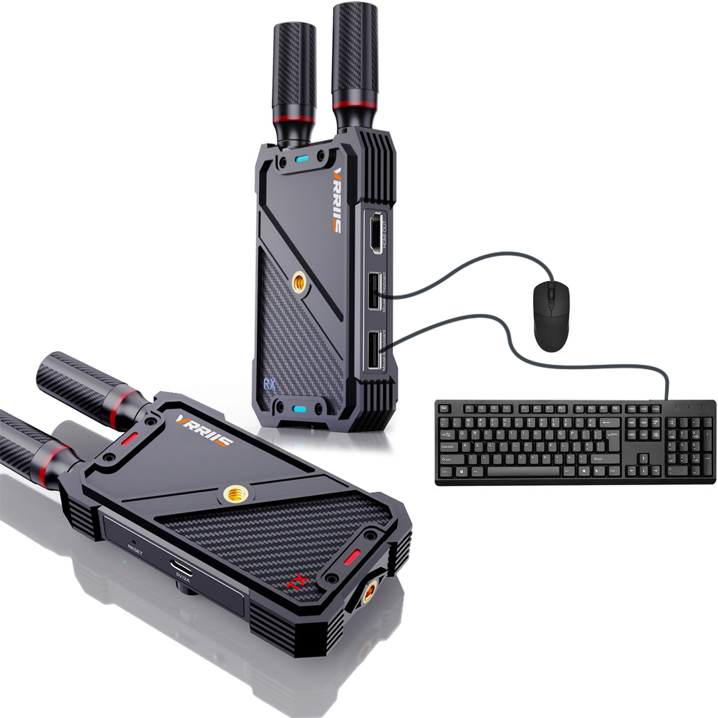 Laptop Stand - VRRIIS WL082K 400m Draadloze HDMI KVM