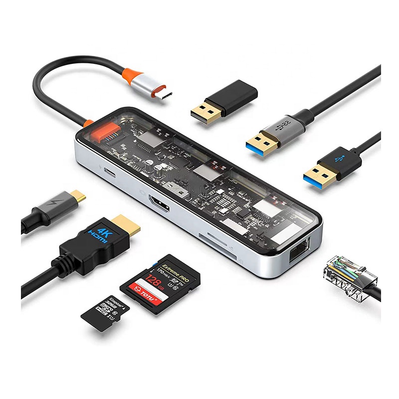 USB-C-hub met 4K-poort, Ethern - Usb Hub recensie en prijs