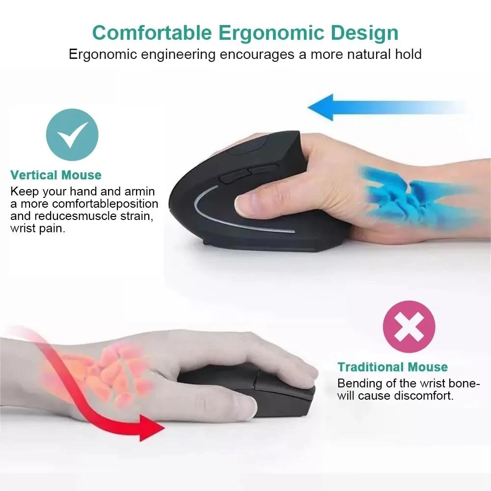 Verticale Muis Ergonomische Mu - Laptop Mouse recensie en prijs