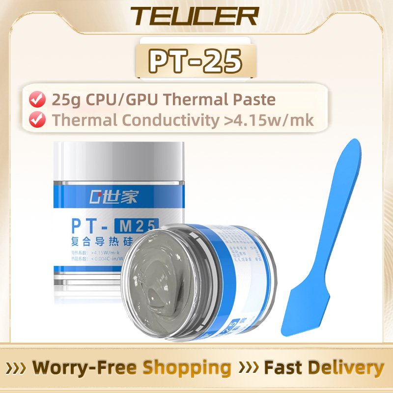 TEUCER PT-M25 Koelpasta 25g |  - Laptop Cooling Pad recensie en prijs