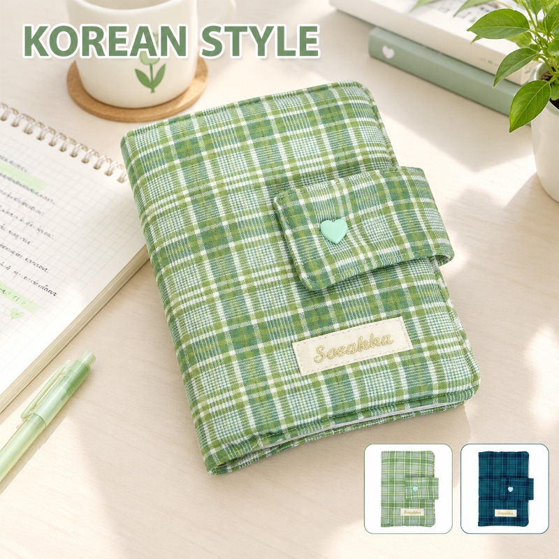 Groen-witte gingham handgemaak - Laptop Sleeve recensie en prijs