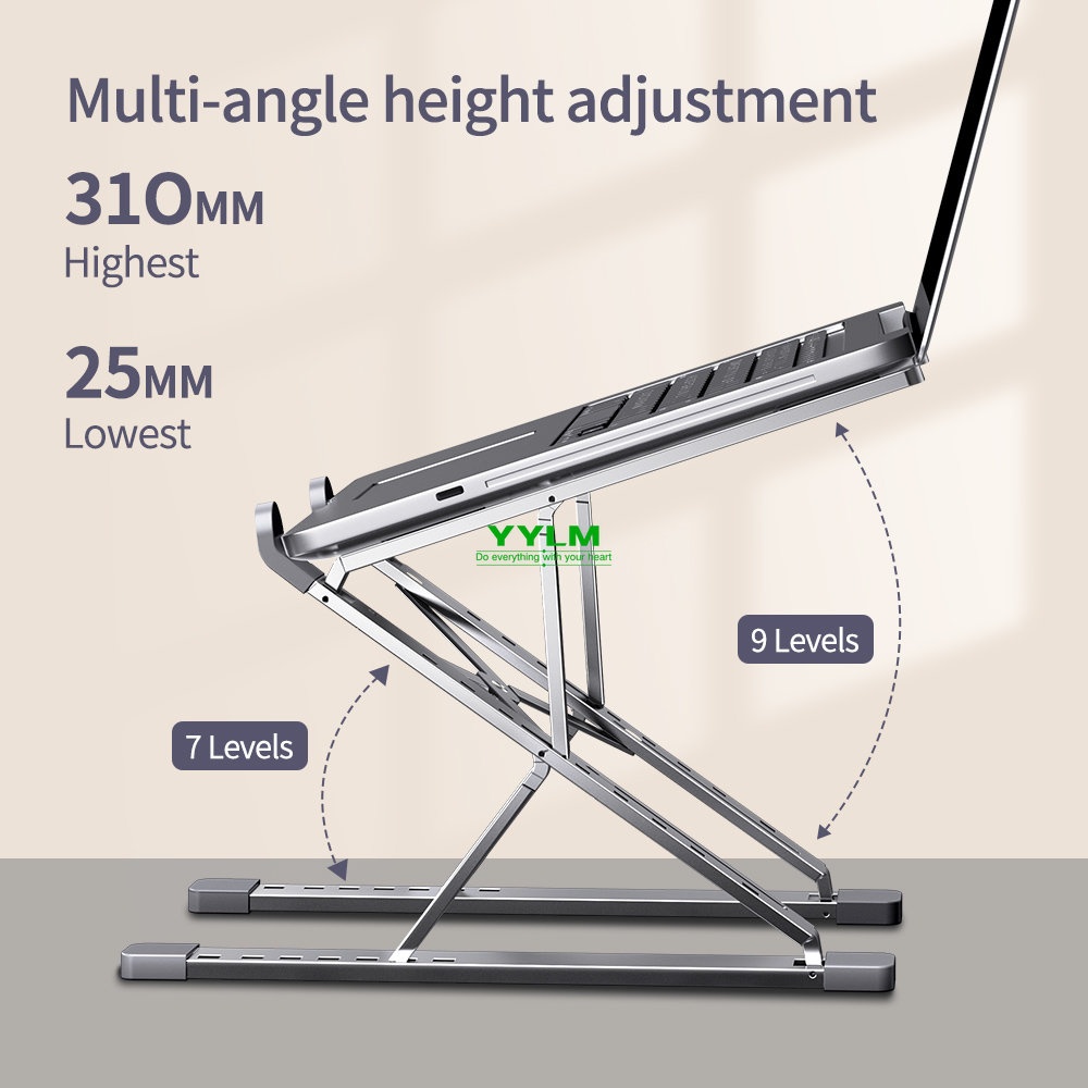 YYLM N8 Laptopstandaard Alumin - Laptop Cooling Pad recensie en prijs