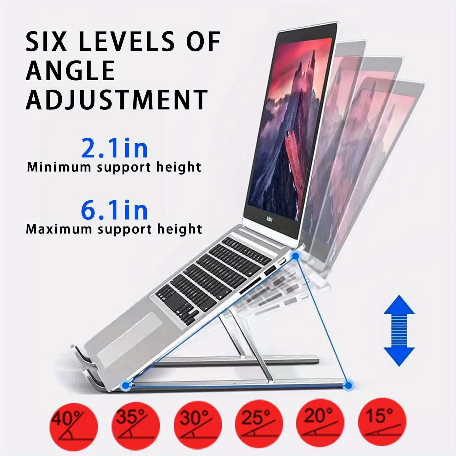Verstelbare aluminium laptopst - Laptop Cooling Pad recensie en prijs