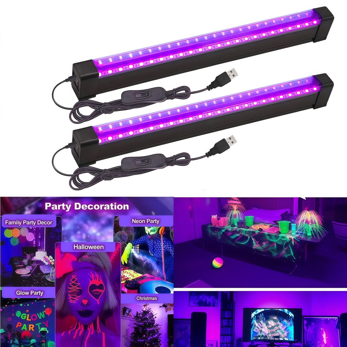 Zwartlichtbuis 5W/10W USB-aans - Usb Hub recensie en prijs