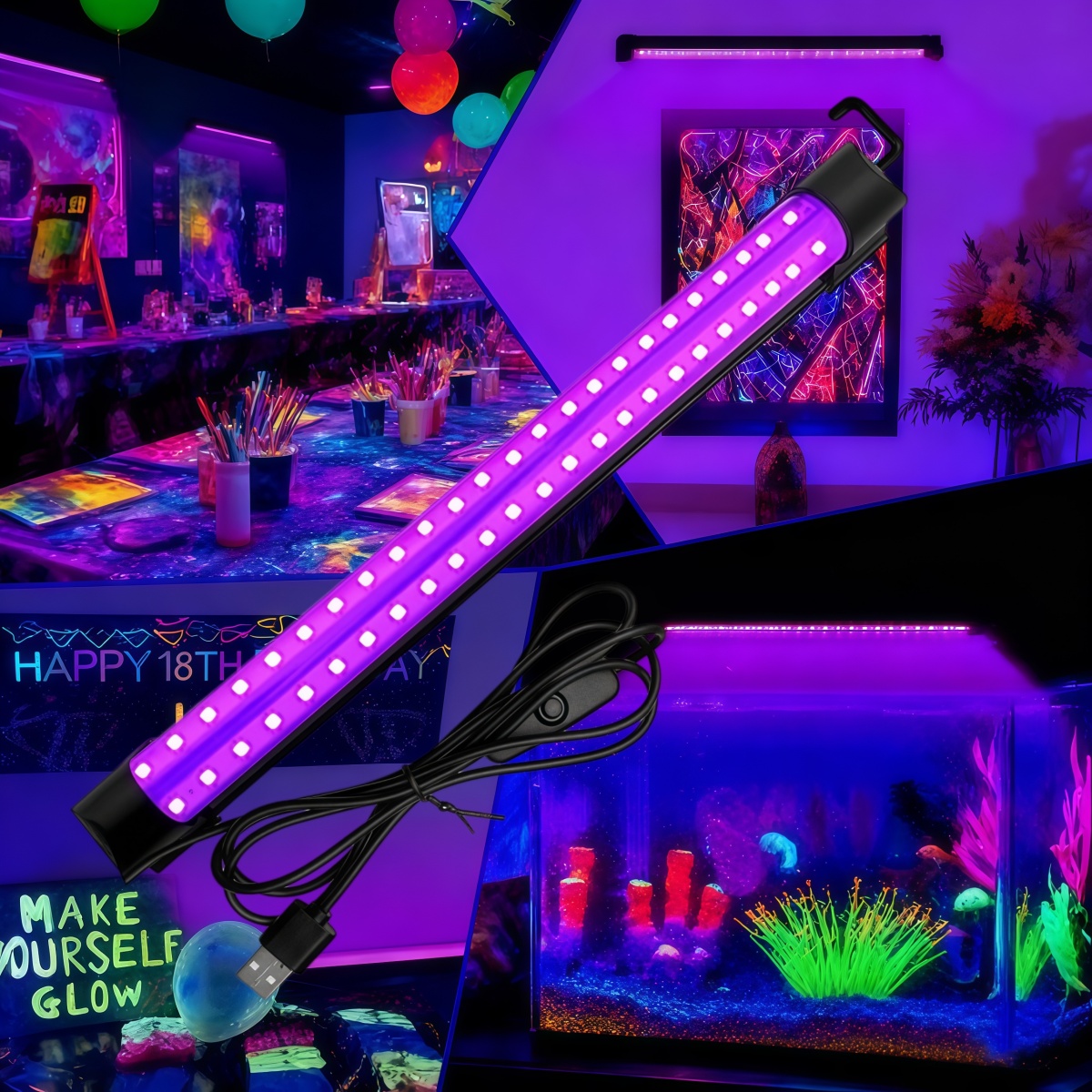 Zwartlichtbuis 5W/10W USB-aans - Usb Hub recensie en prijs