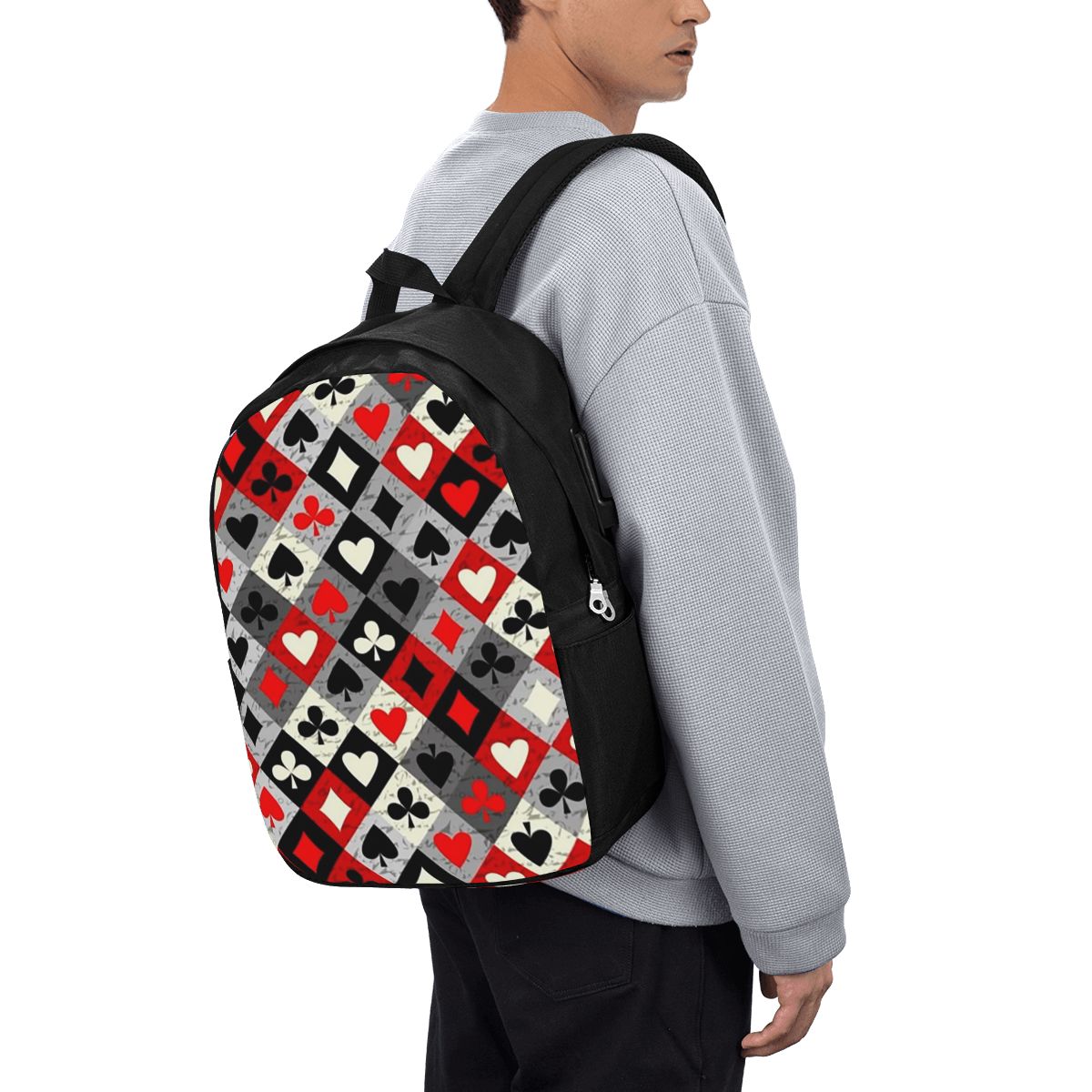 Speelkaarten Poker Print Rugza - Laptop Bag recensie en prijs