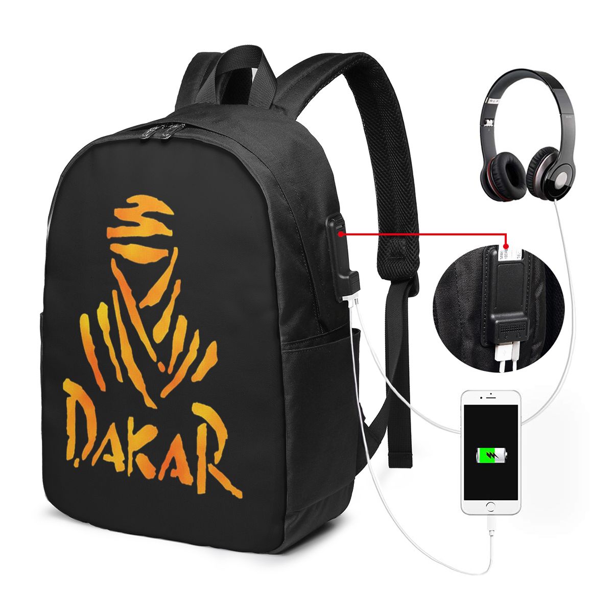 Dakar Rally motorfietsrugzak R - Laptop Bag recensie en prijs