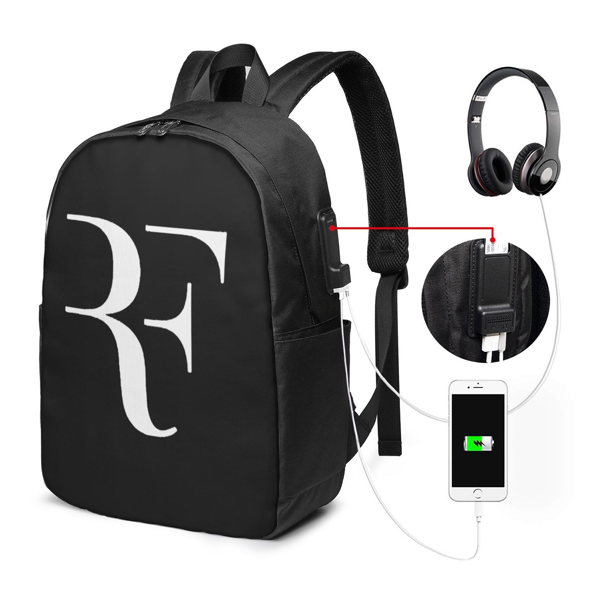 Roger Federer Rugzak Reisnoteb - Laptop Bag recensie en prijs