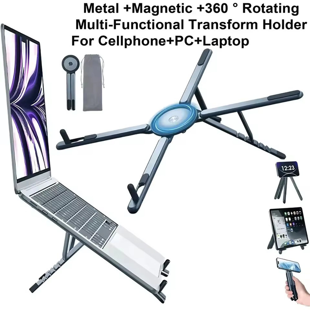Draagbare magnetische telefoon - Laptop Stand recensie en prijs